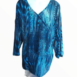 Blue Tanjay Blouse